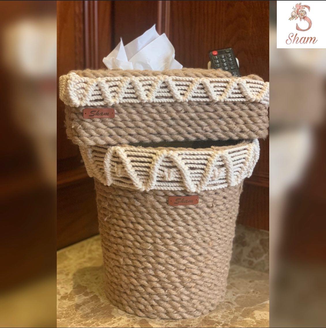 Basket & Tissue box